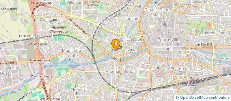 localisation de l'entreprise MADAME MANON CRESPEL  RENNES