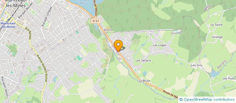 localisation de l'entreprise MADAME MANON CUMINAL  GOURDON