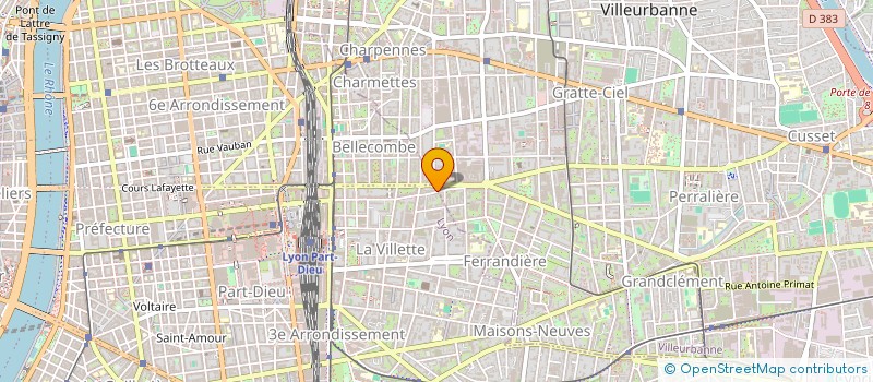 localisation de l'entreprise MADAME MANON CUZIN  LYON