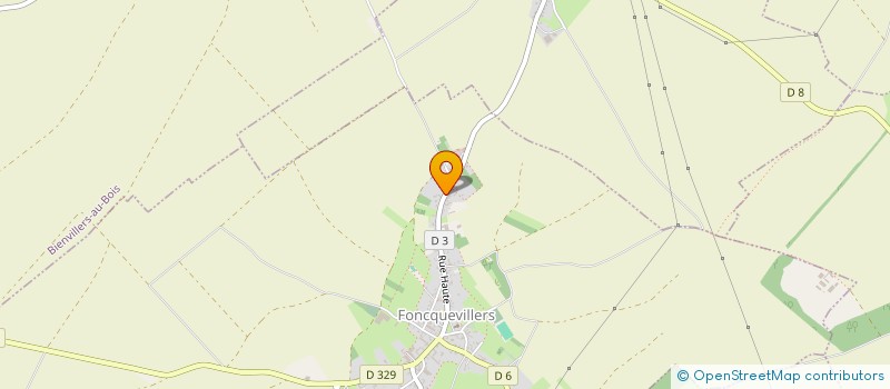 localisation de l'entreprise MADAME MANON DAMART  FONCQUEVILLERS