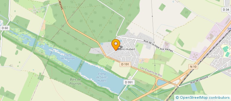 localisation de l'entreprise MADAME MANON DARCEL  LES ESSARTS-LE-ROI