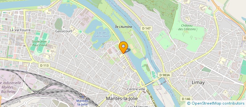 localisation de l'entreprise MADAME MANON DAVID  MANTES-LA-JOLIE