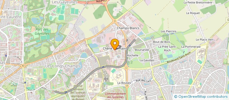 localisation de l'entreprise MADAME MANON DAVID  CESSON-SEVIGNE