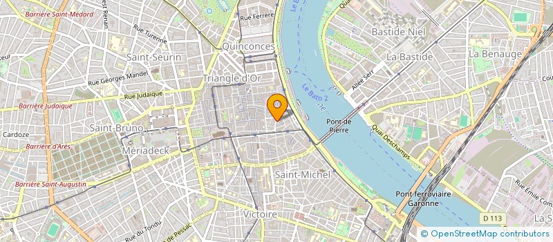 localisation de l'entreprise MADAME MANON DAVIS  BORDEAUX