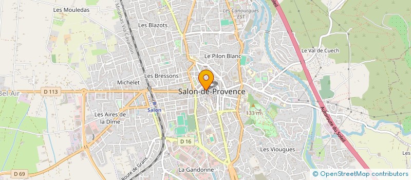 localisation de l'entreprise MADAME MANON DAZIN à SALON-DE-PROVENCE