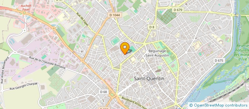 localisation de l'entreprise MADAME MANON DE JESUS SOUSA à SAINT-QUENTIN