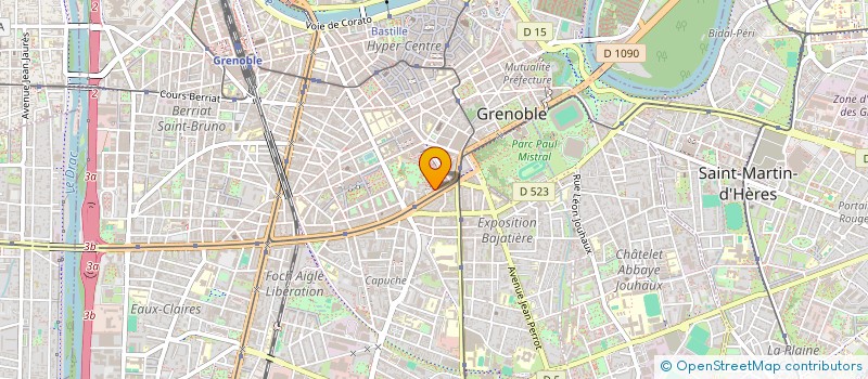 localisation de l'entreprise MADAME MANON DE LAVAISSIERE DE VERDUZAN à GRENOBLE