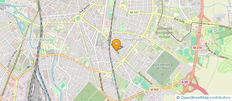 localisation de l'entreprise MADAME MANON DE OLIVEIRA à DIJON