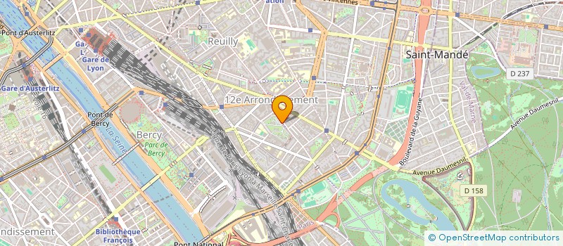 localisation de l'entreprise MADAME MANON DE SOUZA  PARIS