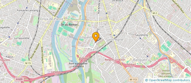 localisation de l'entreprise MADAME MANON DEBIEZ à TOULOUSE