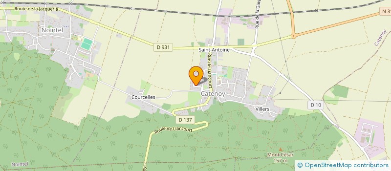 localisation de l'entreprise MADAME MANON DEBRAY  CATENOY