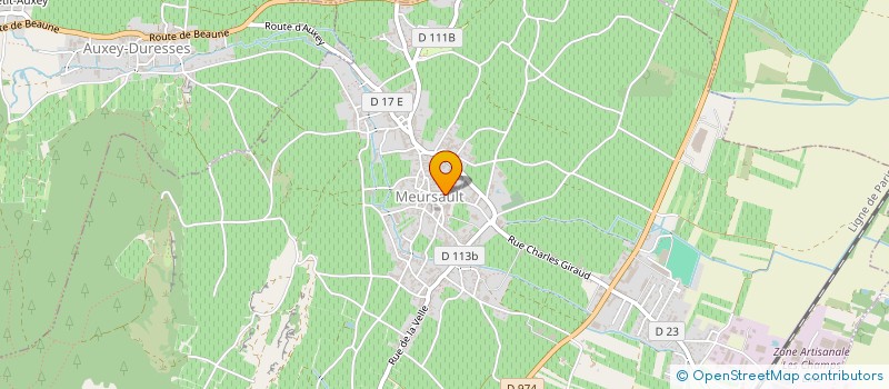 localisation de l'entreprise MADAME MANON DEBRUERE à MEURSAULT