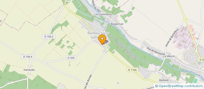 localisation de l'entreprise MADAME MANON DELANNOY à BAILLEAU-ARMENONVILLE