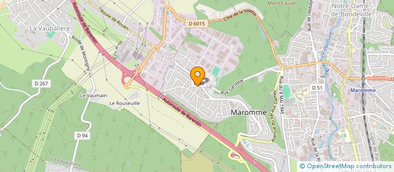 localisation de l'entreprise MADAME MANON DELAROCHE  PONT-DE-L'ARCHE