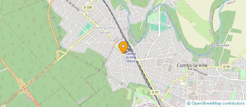 localisation de l'entreprise MADAME MANON DELAUNEY  COMBS-LA-VILLE