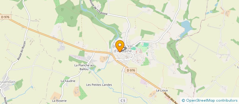 localisation de l'entreprise MADAME MANON DELBARRE  JUVIGNY VAL D'ANDAINE