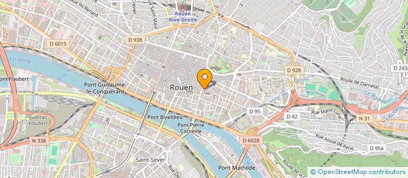 localisation de l'entreprise MADAME MANON DELEGLISE  ROUEN