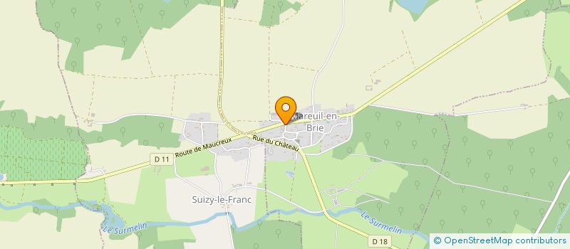 localisation de l'entreprise MADAME MANON DELESALLE  MAREUIL-EN-BRIE