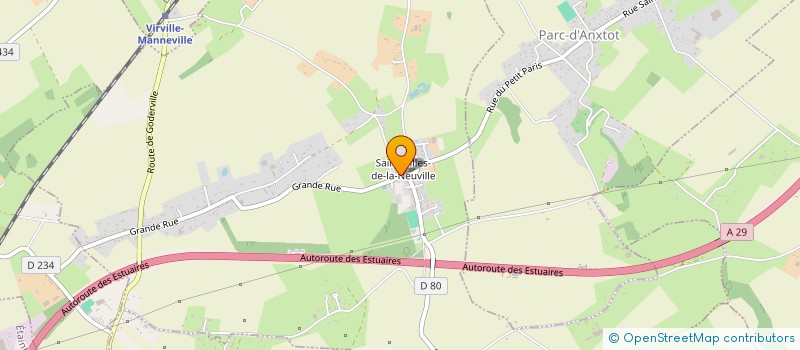 localisation de l'entreprise MADAME MANON DELETTRE  SAINT-GILLES-DE-LA-NEUVILLE