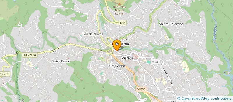 localisation de l'entreprise MADAME MANON DELLANOCE  VENCE