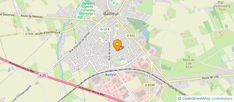 localisation de l'entreprise MADAME MANON DEMETTRE à BAILLEUL