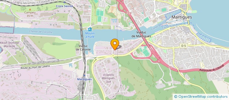 localisation de l'entreprise MADAME MANON DEMONTIS à MARTIGUES