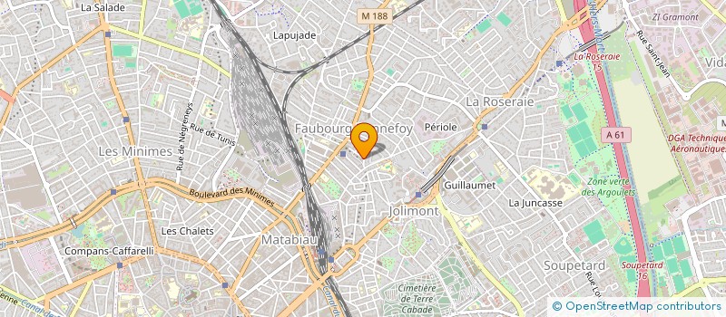 localisation de l'entreprise MADAME MANON DEMOYEN  TOULOUSE