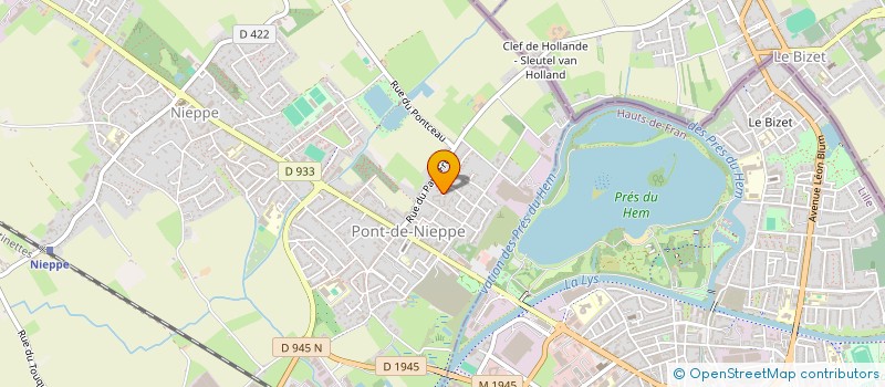 localisation de l'entreprise MADAME MANON DEQUIDT  NIEPPE