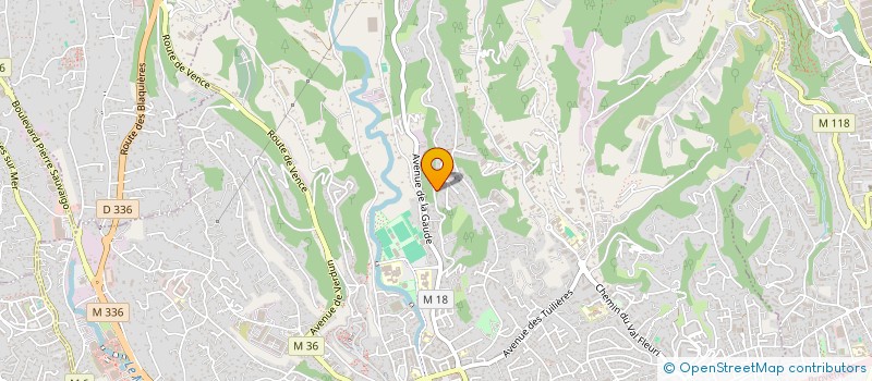 localisation de l'entreprise MADAME MANON DEREPAS  CAGNES-SUR-MER