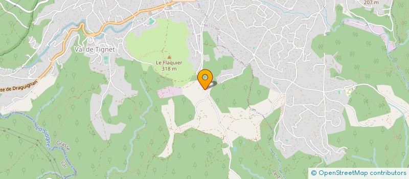 localisation de l'entreprise MADAME MANON DERISBOURG à LE TIGNET
