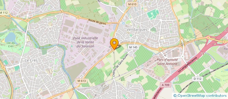 localisation de l'entreprise MADAME MANON DESCIEUX à VENDARGUES