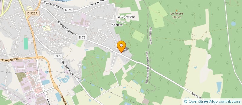 localisation de l'entreprise MADAME MANON DESEINE  ROMORANTIN-LANTHENAY