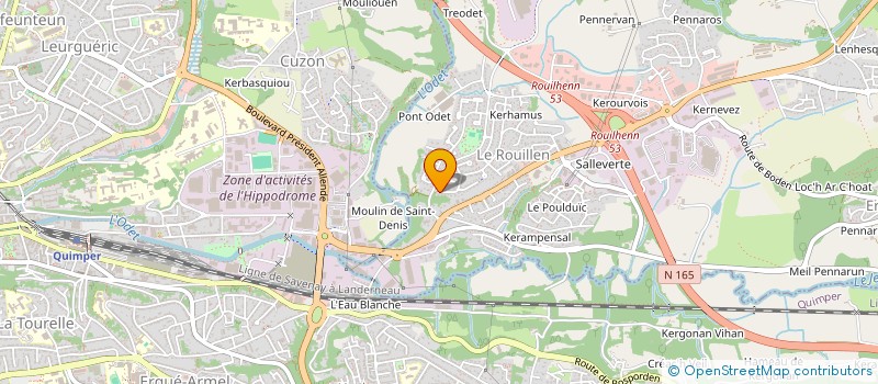 localisation de l'entreprise MADAME MANON DEUDON  ERGUE-GABERIC