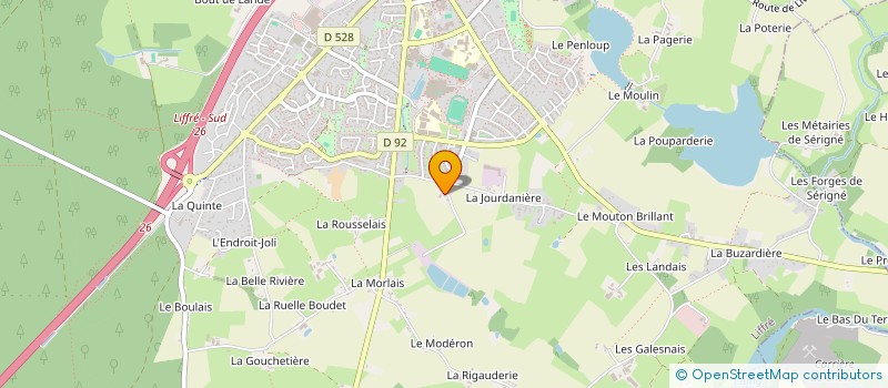 localisation de l'entreprise MADAME MANON DEVILLIERS  LIFFRE