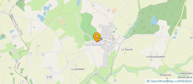 localisation de l'entreprise MADAME MANON DEVUN à MONTREVAULT-SUR-EVRE