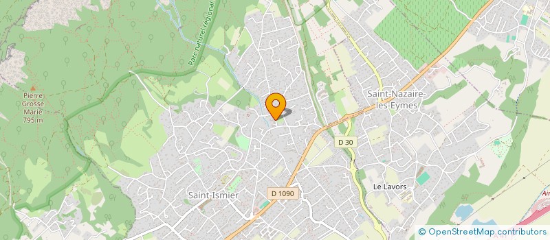 localisation de l'entreprise MADAME MANON DILLEMANN  SAINT-ISMIER