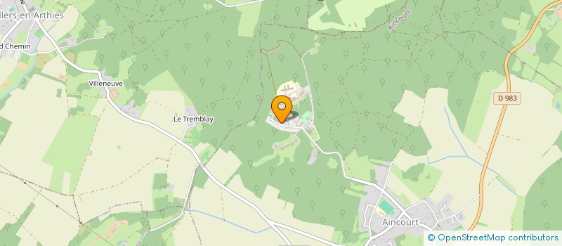 localisation de l'entreprise MADAME MANON DORISON  AINCOURT