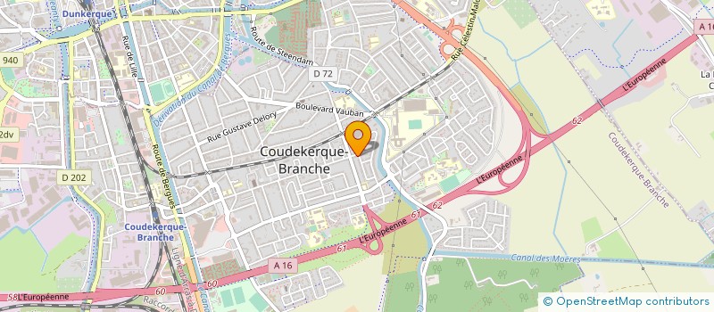 localisation de l'entreprise MADAME MANON DROZ  COUDEKERQUE-BRANCHE