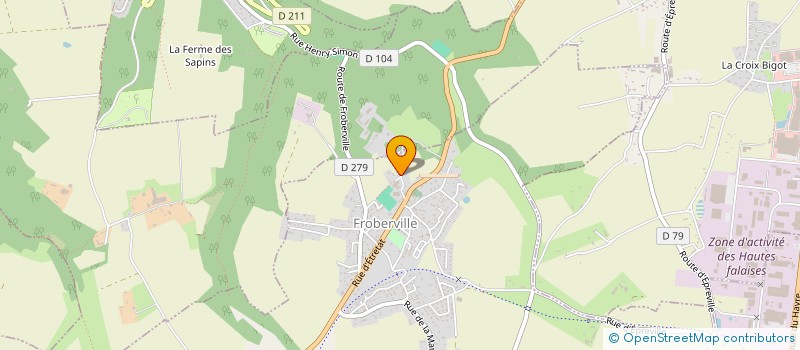 localisation de l'entreprise MADAME MANON DUBLE  GODERVILLE