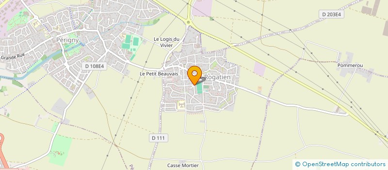 localisation de l'entreprise MADAME MANON DUBREUIL  SAINT-ROGATIEN