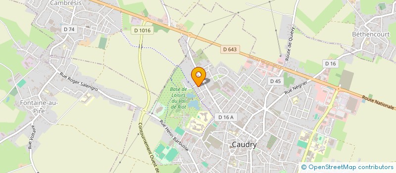 localisation de l'entreprise MADAME MANON DUCATILLION  CAUDRY