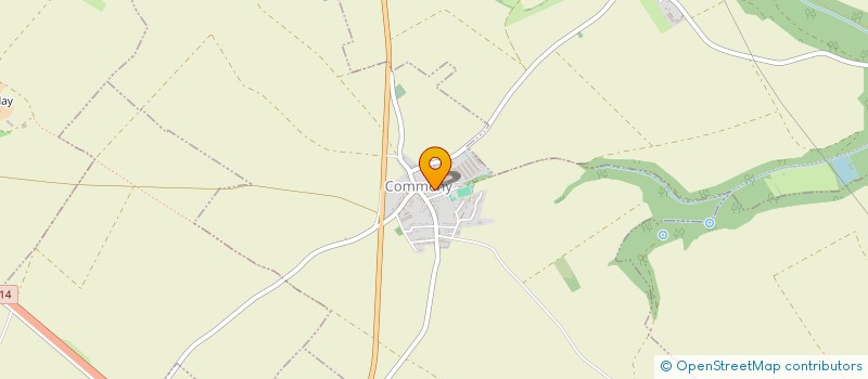 localisation de l'entreprise MADAME MANON DUCELLIEZ  COMMENY