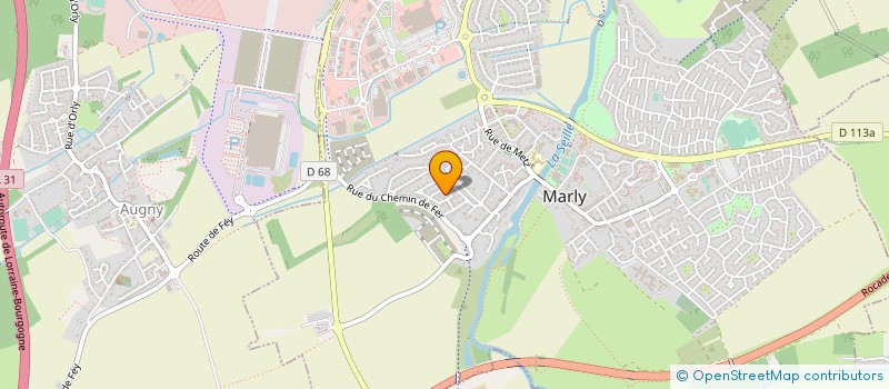 localisation de l'entreprise MADAME MANON DUCHARME  ROSIERES-PRES-TROYES