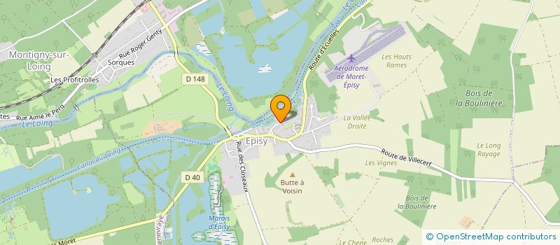 localisation de l'entreprise MADAME MANON DUCHESNE à MORET-LOING-ET-ORVANNE