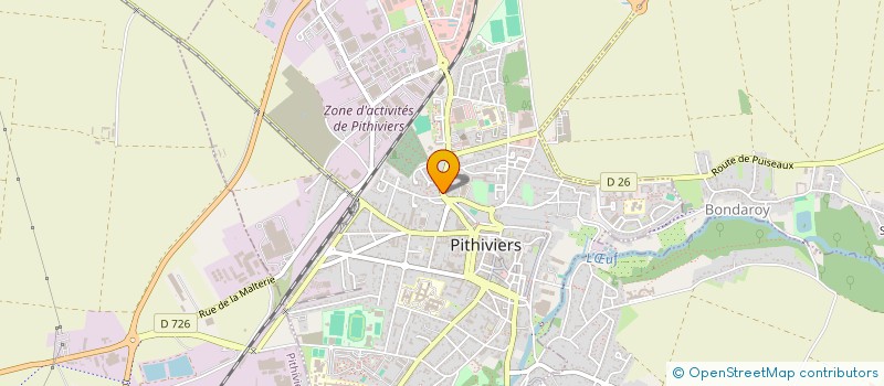 localisation de l'entreprise MADAME MANON DUCLOS à PITHIVIERS