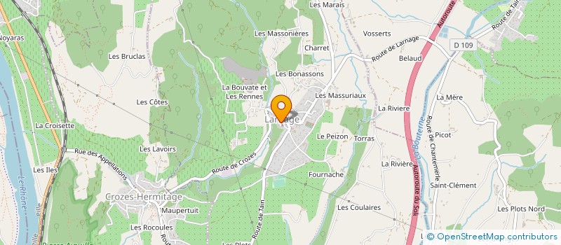 localisation de l'entreprise MADAME MANON DUCOL  LARNAGE