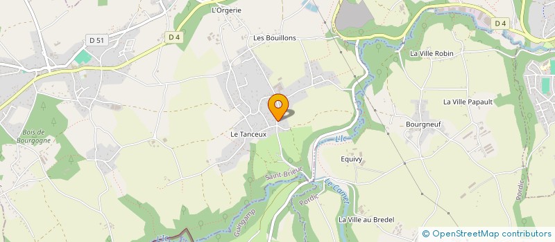 localisation de l'entreprise MADAME MANON DUDOUET à LANTIC