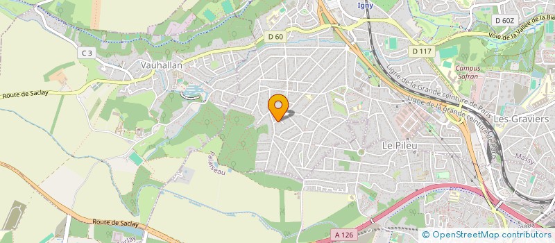 localisation de l'entreprise MADAME MANON DUFOUIL à IGNY