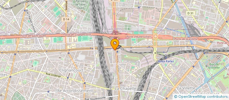 localisation de l'entreprise MADAME MANON DUGRE  PARIS