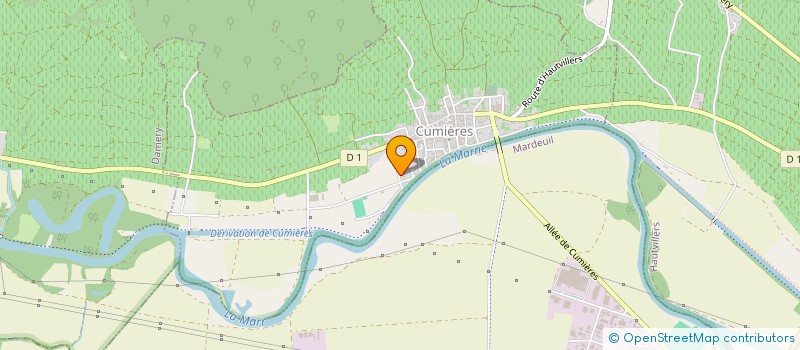 localisation de l'entreprise MADAME MANON DUMONT  CUMIERES